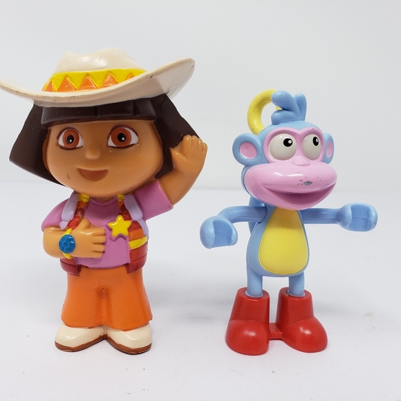 Dora The Explorer Toy Figures Includes Stickers - Picture 2 of 16